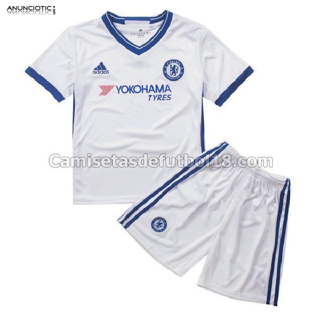 camiseta chelsea nino 2016-2017 primera equipación