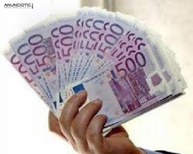 Oferta de préstamo de dinero entre el individuo seriamente en España
