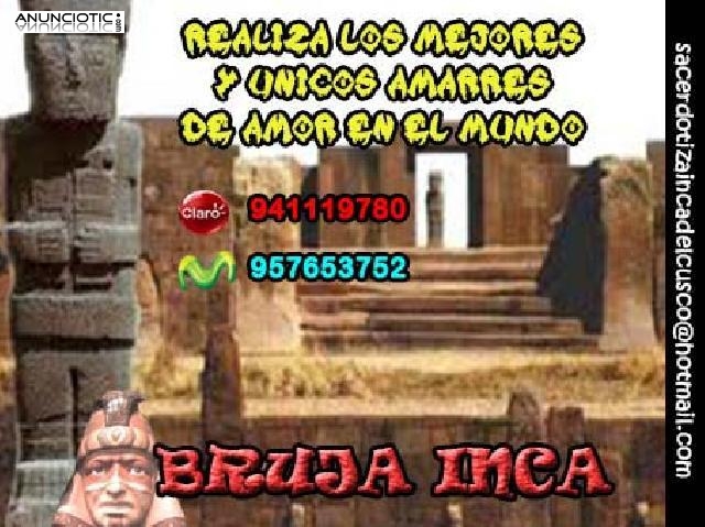 AMARRES DE AMOR, HECHIZOS DE AMOR BRUJA INCA