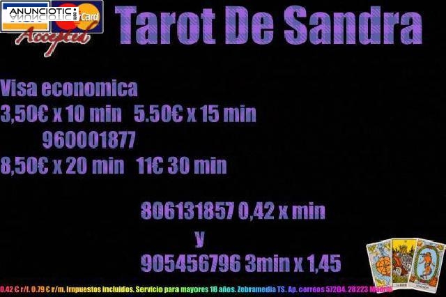 Tarot muy barato sin gabiente 3,50 x 10 min o 806131857 0,42 x min