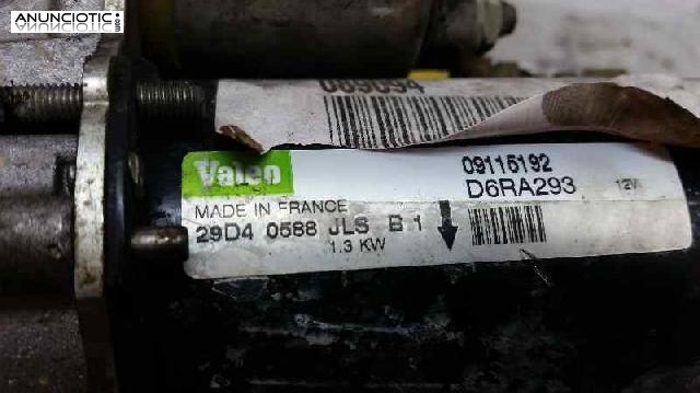 Motor arranque 3440333 d6ra293 opel