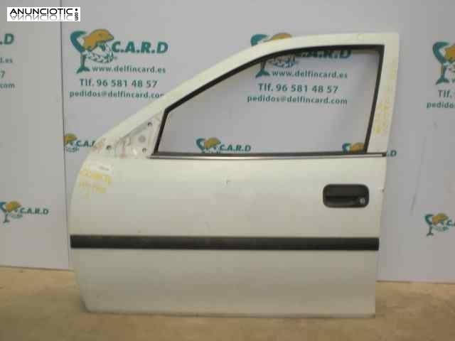 Puerta delantera izquierda 2618554 opel