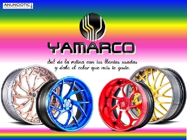 No busques más llantas, yamarco tiene