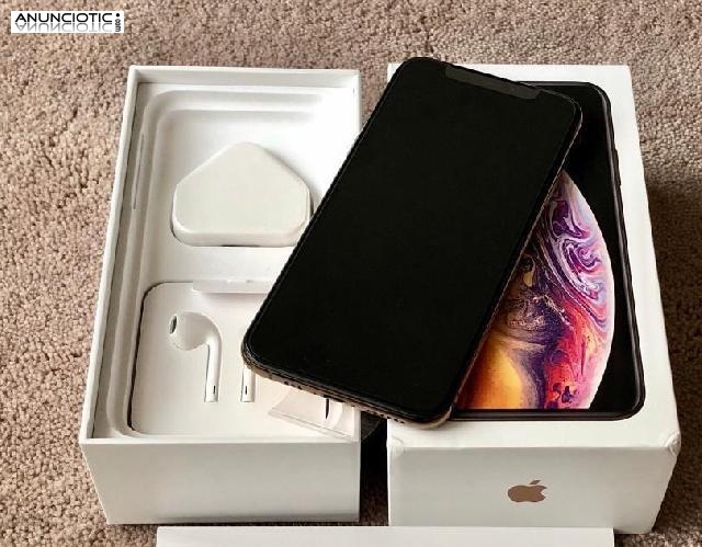 Apple iPhone Xs 64GB es por  510 euros, iPhone Xs Max 256GB.