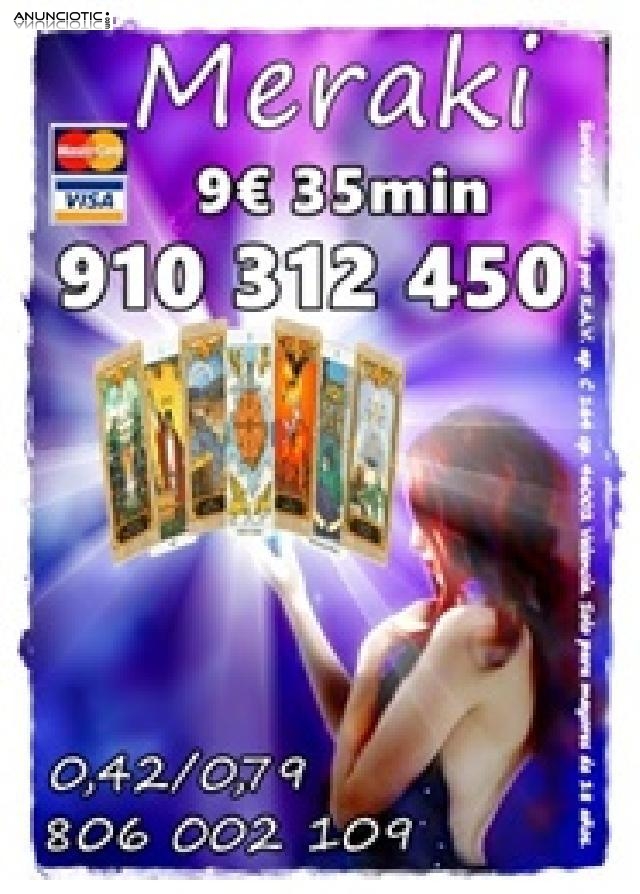 VISA desde 4  15 min/ 7 25min/ TAROT/MAGIA /VIDENCIA VISA 910312450 -8060