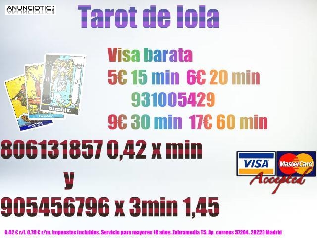  Tarot por visa 6 x 20 min barato 931005429