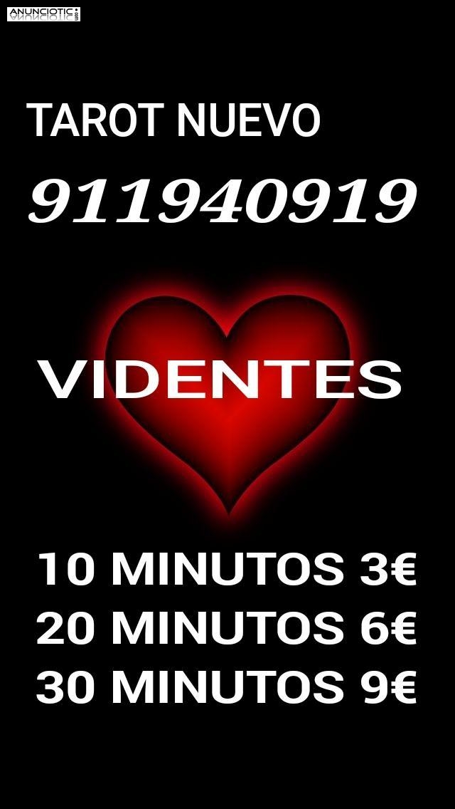 Solo tarot  ,videntes y médium 10 minutos 3 euros 