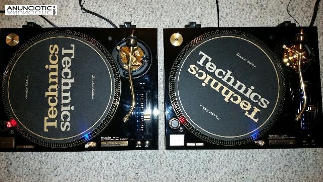 TECHNICS SL-1200GLD MINT Limited Oro GLD M5G 1200 1210 Placas giratorias pa