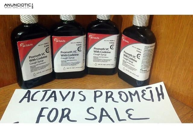 Actavis Promethazine con Codeine jarabe para la tos púrpura