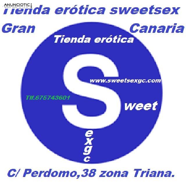 Tienda erótica sweetsexgc, estamos en la C/ Perdomo,38