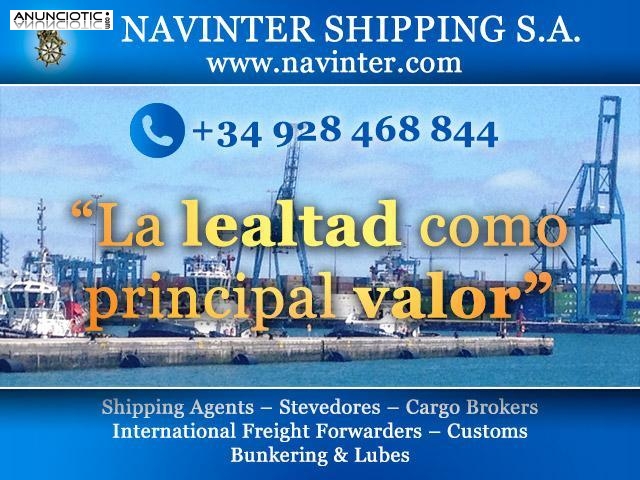 Navinter Shipping Port agent Las Palmas