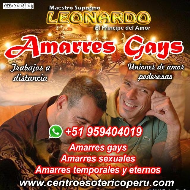 AMARRES GAYS EFECTIVOS Y GARANTIZADOS