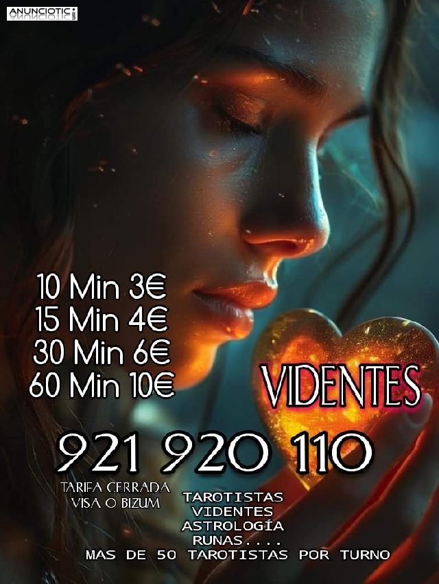 Tarot y videntes 30 min 6 euros 921 920 110 oferta 