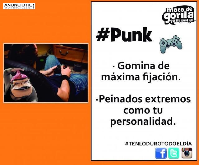 Moco de gorila punk 