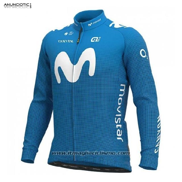 Comprar 2020 maillot ciclismo Movistar