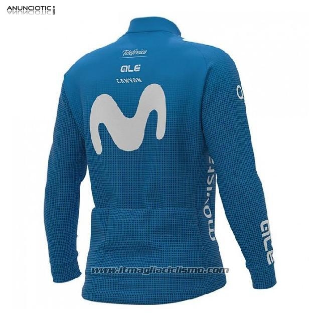 Comprar 2020 maillot ciclismo Movistar