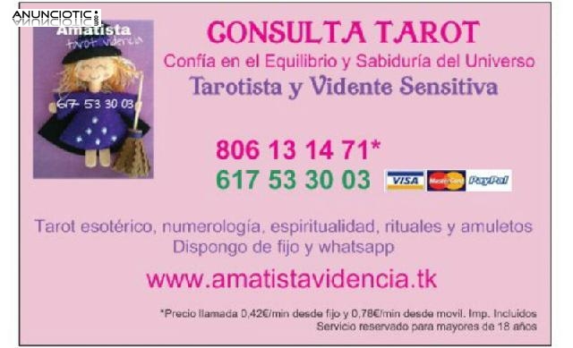 Amatista Tarot y Videncia