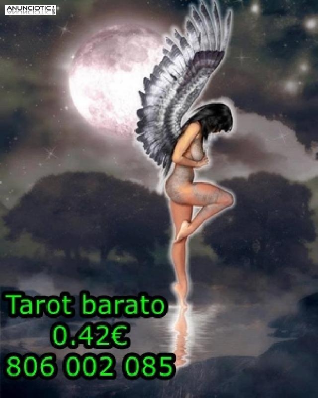 Tarot barato 0.42 fiable AMOR DE ANGEL 806 002 085