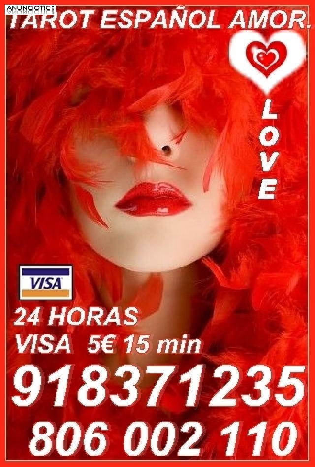 Oferta tarot  Amor  5 15 min, 918 371 235 online  de España