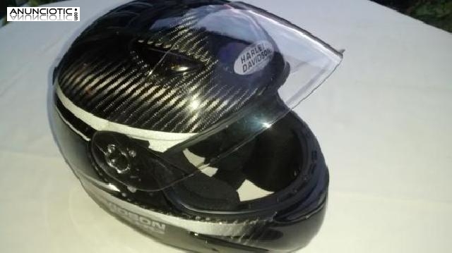 Casco harley davison fibra carbono