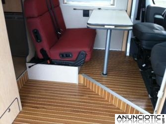 Venta de furgoneta Citroen Jumper camperizada por Ciclope Camper