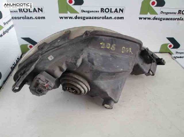 Faro derecho peugeot 206 1.9 diesel (69