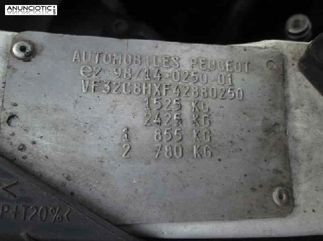 Conmutador arranque peugeot 206 1.4 hdi