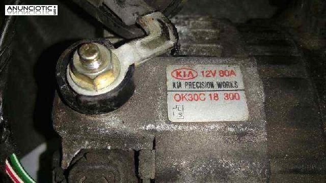 Alternador 0k30c18300 de kia