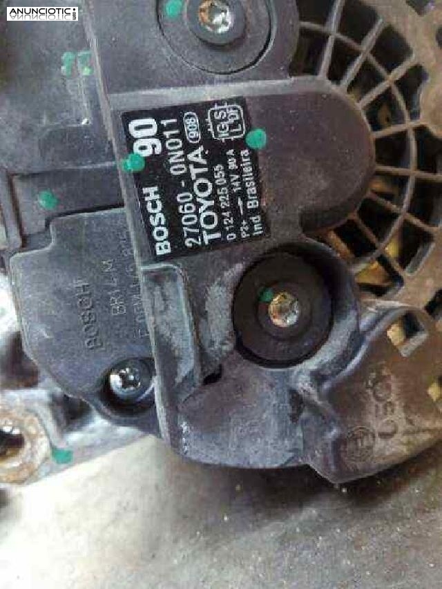 Alternador 270600n011 de toyota