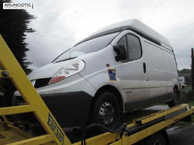 Despiece renault trafic caja cerrada (ab