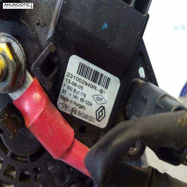 Alternador 231002949rb de dacia