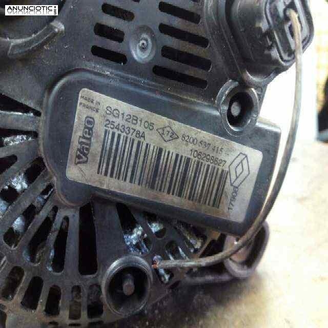 Alternador 8200537415 de renault