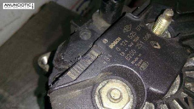 Alternador 0124525076 de renault