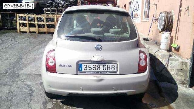 Despiece de nissan micra (k12e) 25