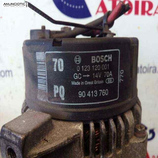 Alternador 0123120001 de opel