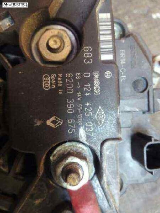 Alternador 8200390675 de renault