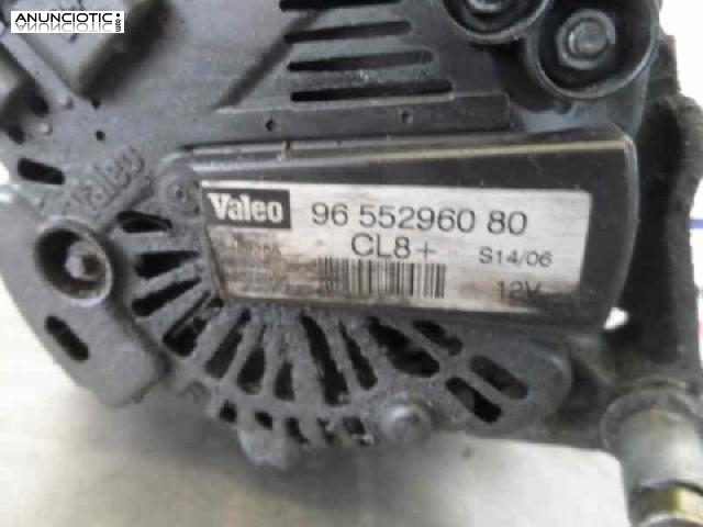 Alternador 9655296080 de peugeot