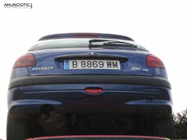 Despiece peugeot 206 berlina xt 2.0 hdi