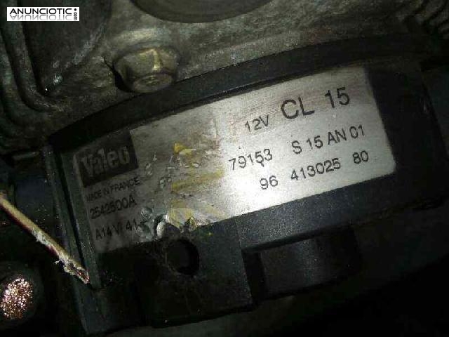 Alternador 9641302580 de peugeot