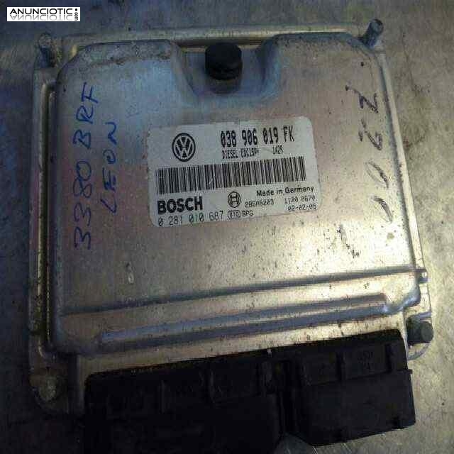 Centralita 0281010687 de seat leon