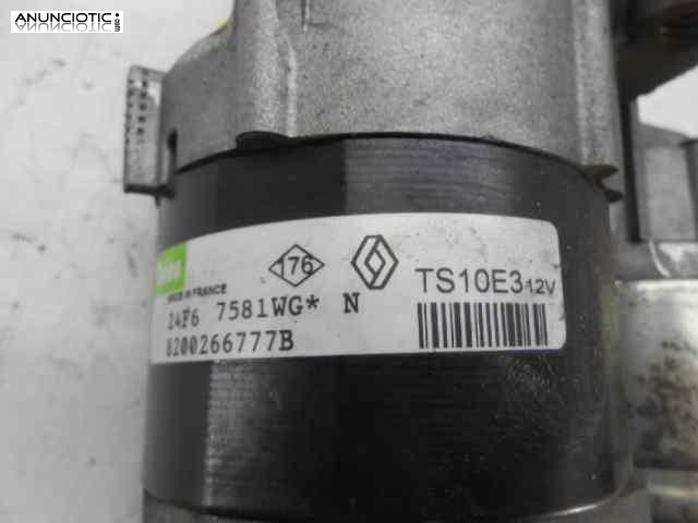 Motor arranque 3202093 ts10e3 renault