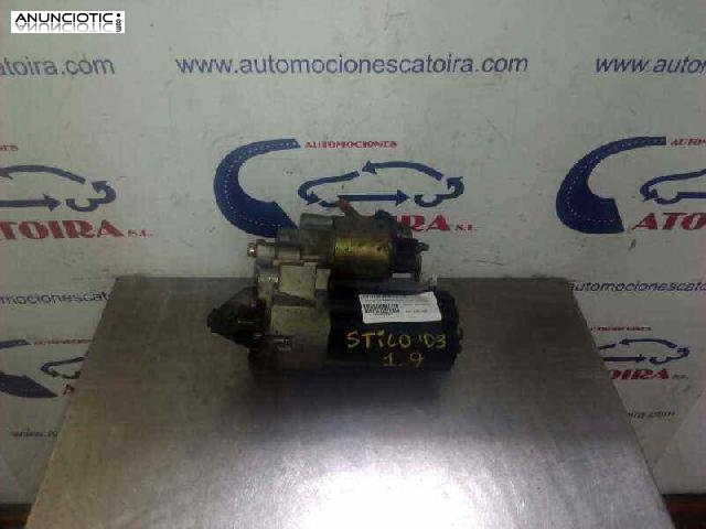 Motor de arranque 917169 de fiat stilo