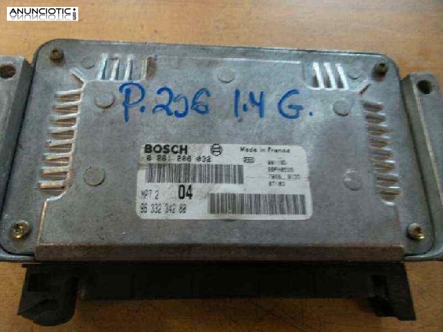 Centralita 565721} de peugeot 206