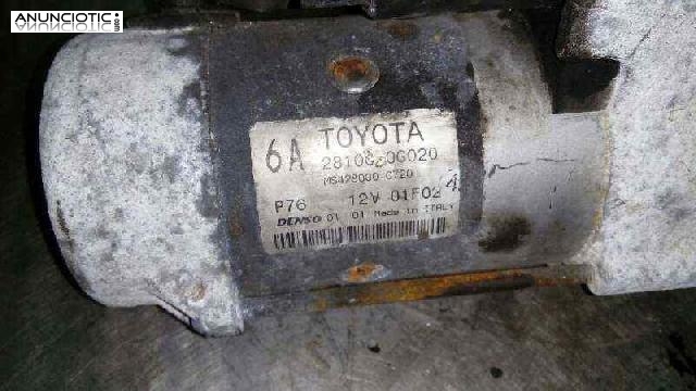 Motor de arranque 581577 de toyota