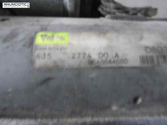 Motor de arranque 550585 de peugeot 206