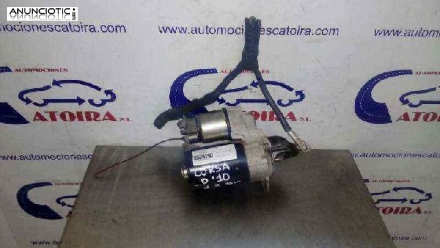 Motor de arranque 885182 de opel corsa