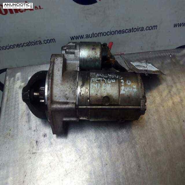 Motor de arranque 649731 de ssangyong