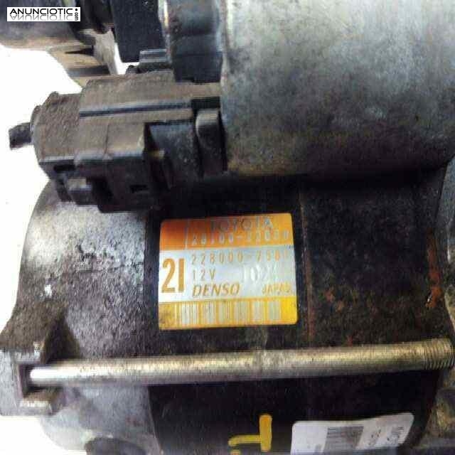 Motor de arranque 553622 de toyota rav