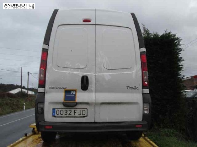 Despiece renault trafic caja cerrada (ab