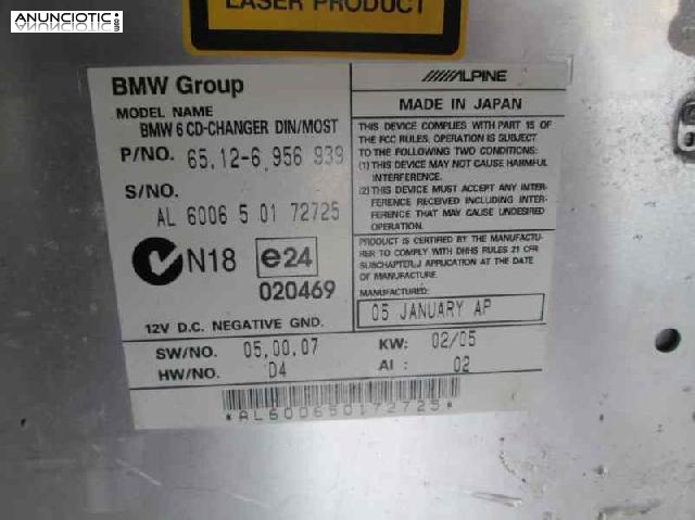 527524 sistema bmw serie 5 berlina 530d